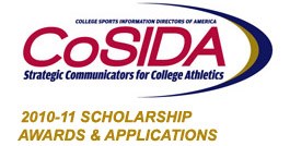 REMINDER: CoSIDA Scholarships and Internship Grant applications available